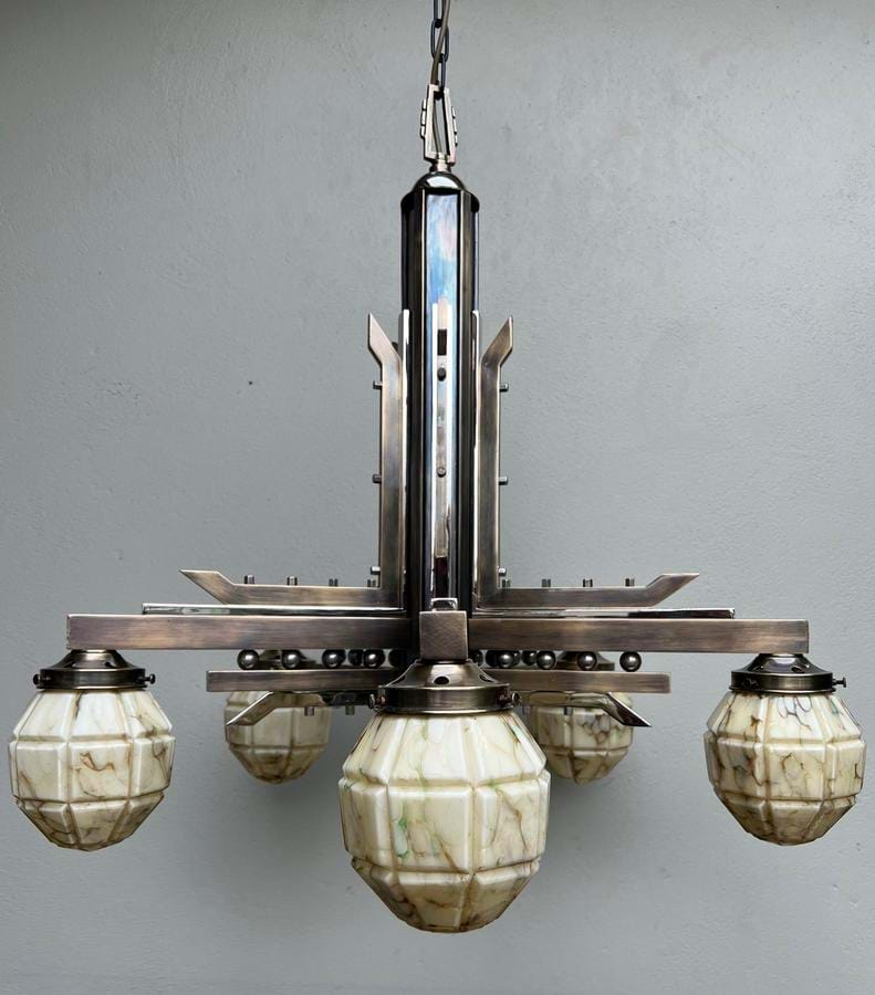 Art deco online chandeliers